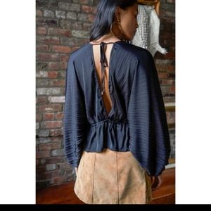 Free People Eloise Blouse Small